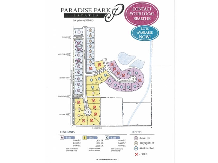 paradise availability