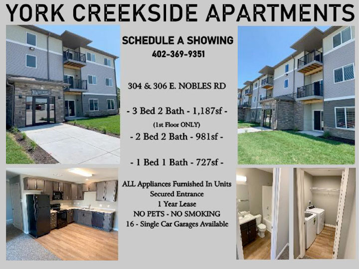 york creekside ad